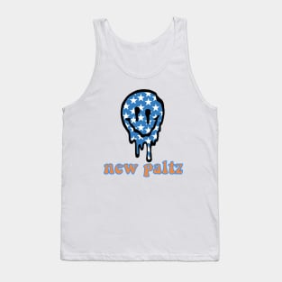 suny new paltz drippy smiley Tank Top